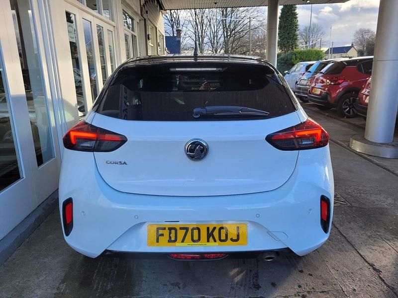 Used Vauxhall Corsa SRi 100 HP (73 kW) 2020 White Hatchback