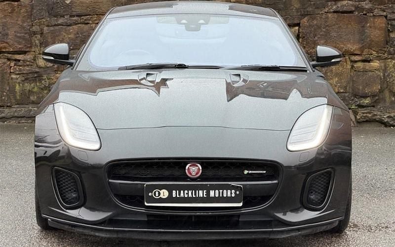 Used Jaguar F-Type R-Dynamic 300 HP (220 kW) 2018 Black Coupe