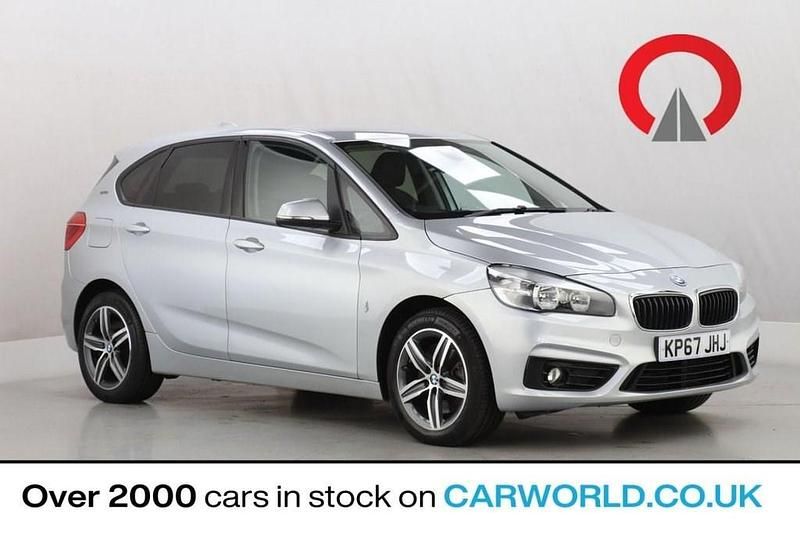 Silver Used 2017 BMW 225 Active Tourer Sport Line MPV | £8,400 (Fair price) - Image 1/3