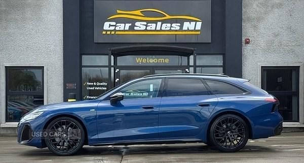Used Audi A6 Black Edition 202 HP (148 kW) 2025 Blue Estate