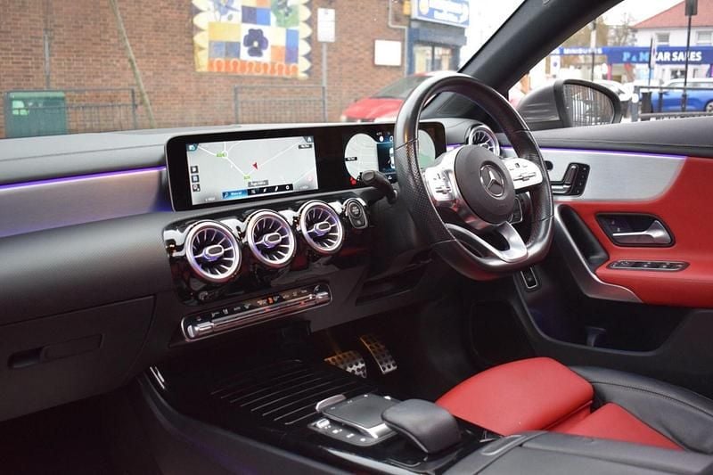 Used Mercedes CLA180 AMG Line Premium Plus 136 HP (100 kW) 2020 Grey Sedan