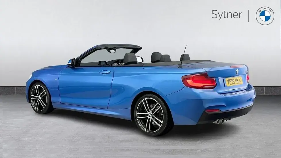 Used BMW 230 M Sport 249 HP (183 kW) 2019 Blue Cabriolet