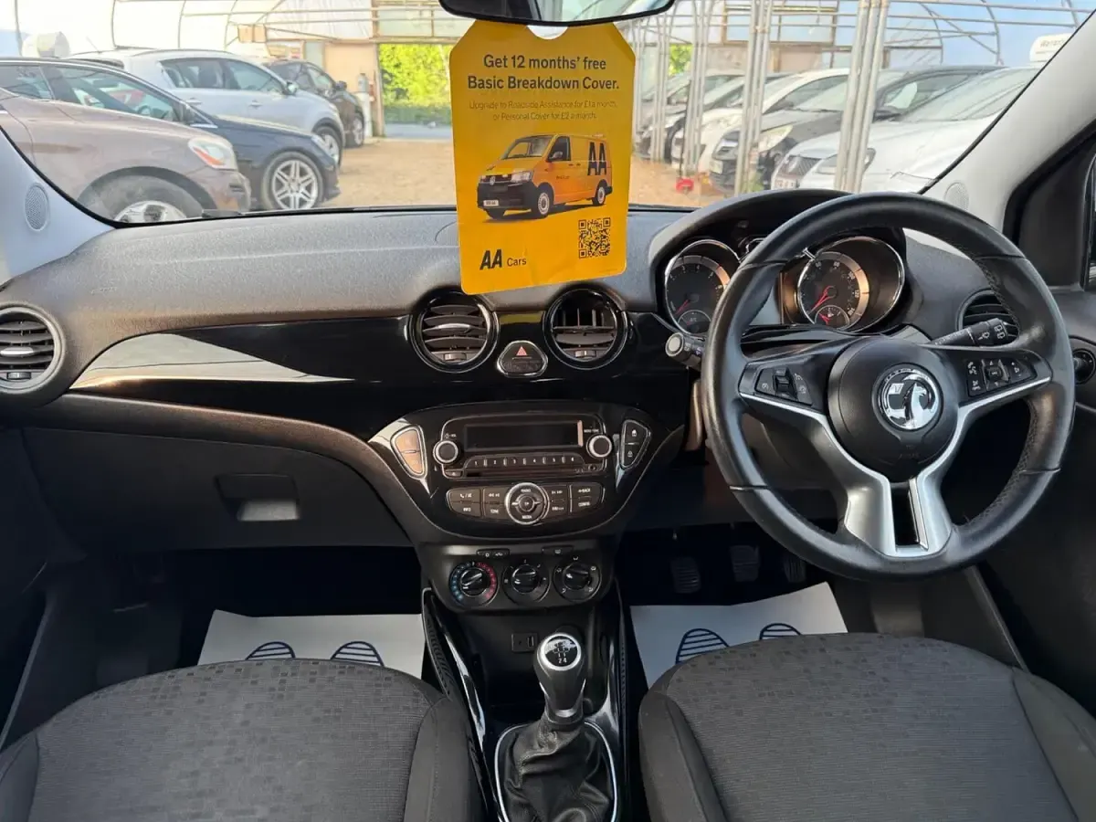 Used Vauxhall Adam Jam 100 HP (73 kW) 2013 Blue Hatchback