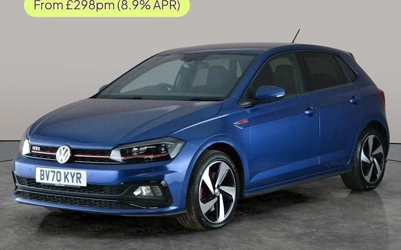 Used VW Polo GTI 207 HP (152 kW) 2020 Blue Hatchback