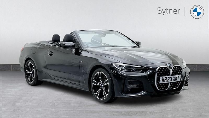 Black Used 2023 BMW 420 M Sport Cabriolet | £35,000 (Fair price) - Image 1/4