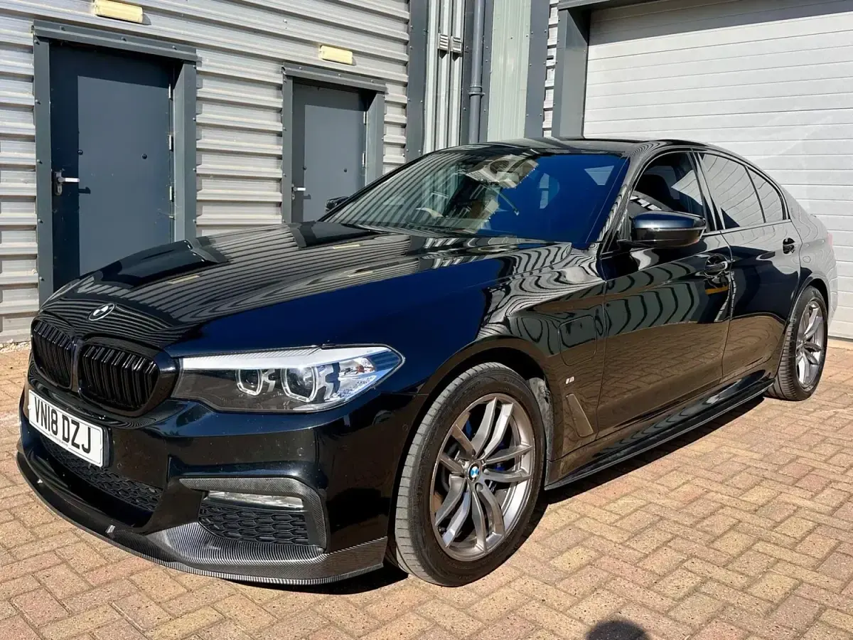 Used BMW 530e M Sport 2018 Black Sedan