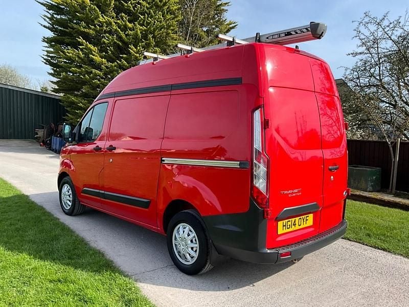 Used Ford Transit Custom 100 HP (73 kW) 2014 Red Van
