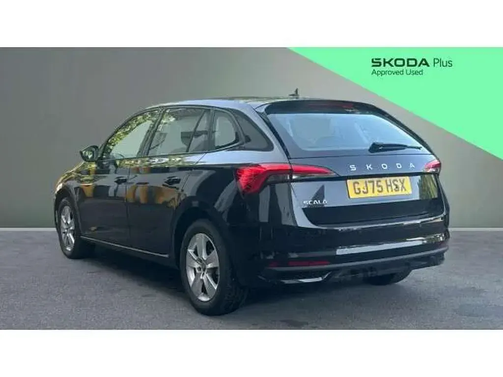 Used Skoda Scala SE 116 HP (85 kW) 2025 Black Hatchback