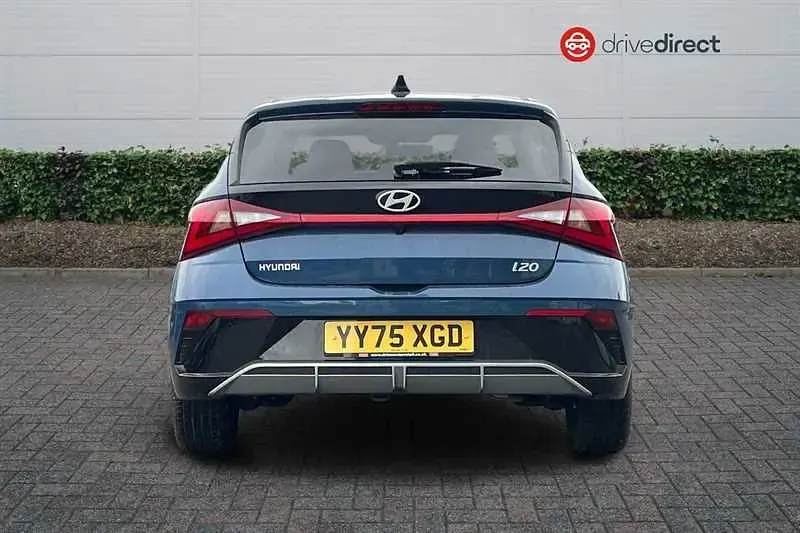 New Hyundai i20 Blackline 90 HP (66 kW) 2025 Blue Hatchback