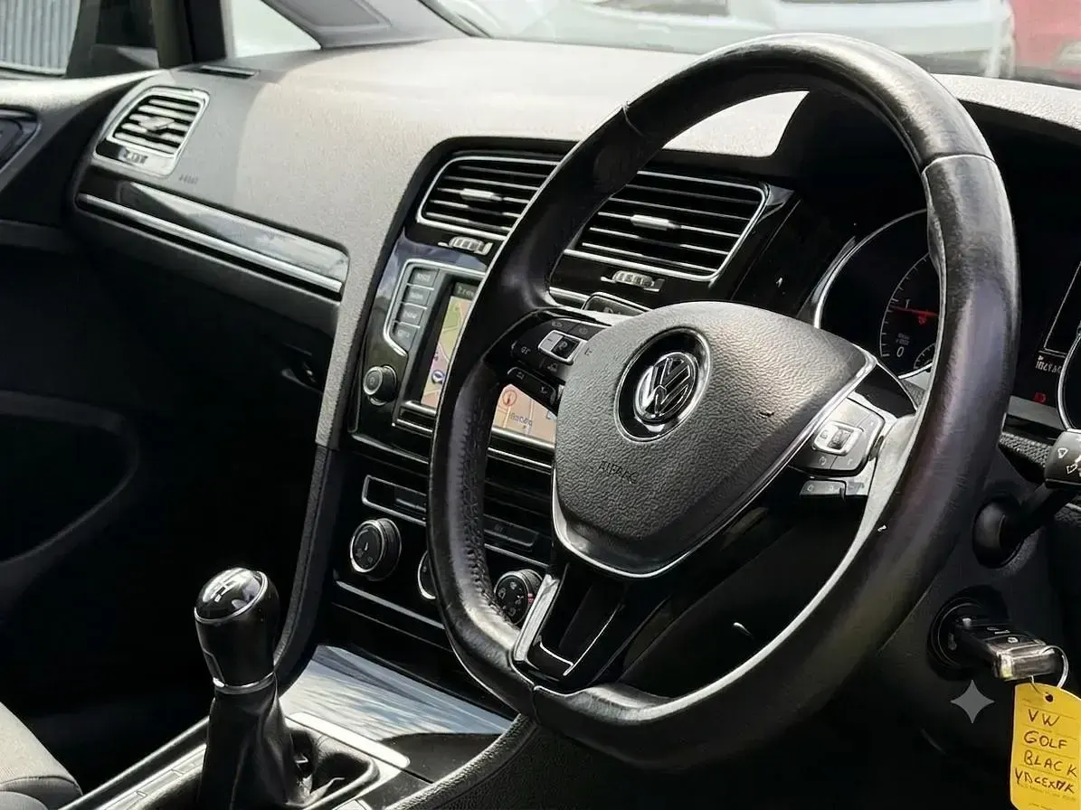 Used VW Golf VII GT 2015 Black Hatchback
