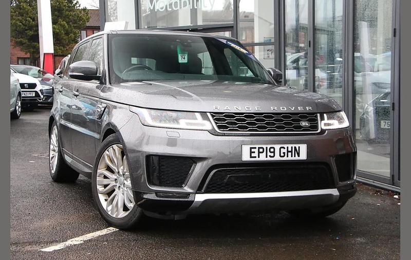 Grey Used 2019 Land Rover Range Rover Sport HSE SUV | £23,199 (Good price) - Image 1/3