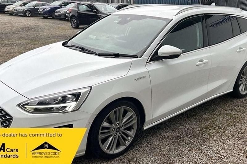White Used 2019 Ford Focus Vignale Estate | £11,795 (Fair price) - Image 1/1