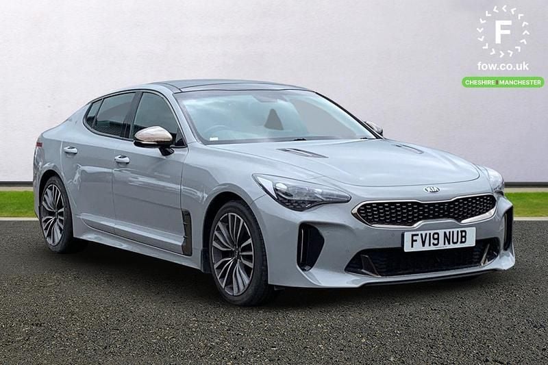 Grey Used 2019 Kia Stinger GT-Line S Hatchback | £19,599 (Good price) - Image 1/3
