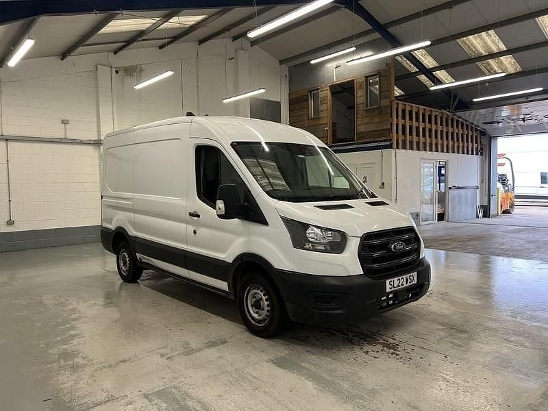 Used Ford Transit S 105 HP (77 kW) 2022 White Van