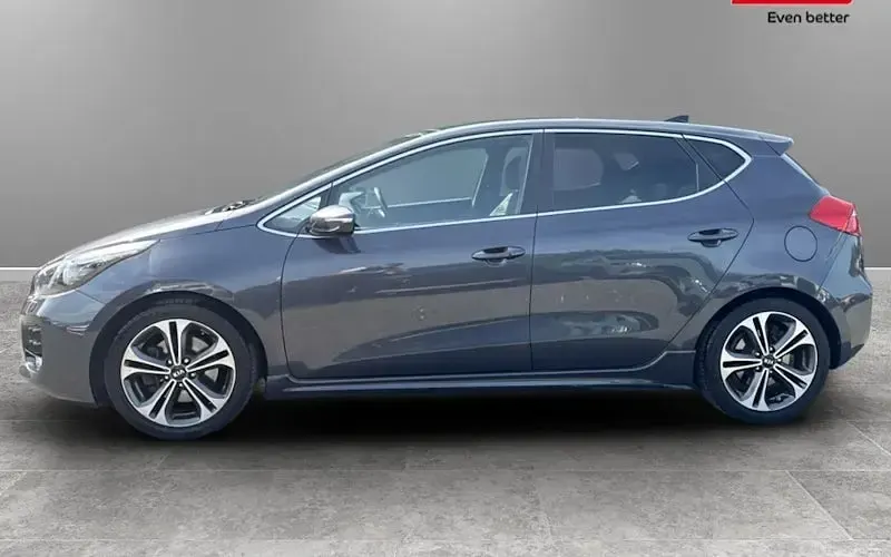 Used Kia Ceed GT-Line S 136 HP (100 kW) 2017 Silver Hatchback