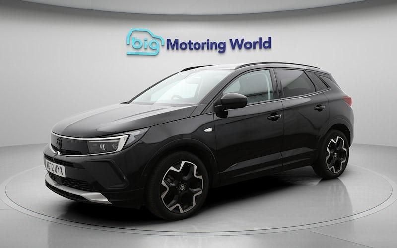 Used Vauxhall Grandland X Ultimate 131 HP (96 kW) 2023 Black SUV
