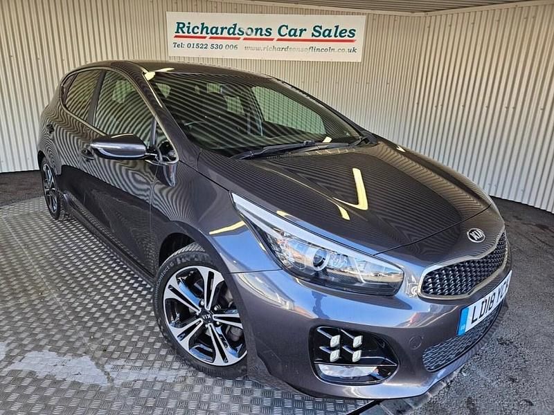 Used Kia Ceed GT-Line 134 HP (98 kW) 2018 Silver Hatchback