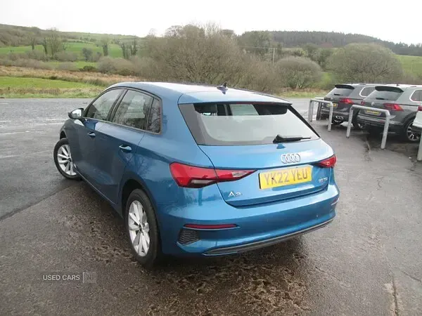 Used Audi A3 116 HP (85 kW) 2022 Blue Sedan