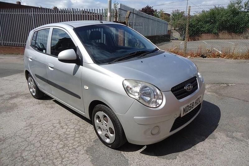 Silver Used 2008 Kia Picanto 2 Hatchback | £1,495 (Good price) - Image 1/1