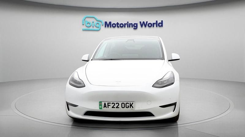 Used Tesla Model Y Long Range AWD 378 kW (514 HP) 2022 White SUV