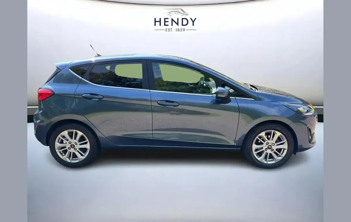 Used Ford Fiesta Titanium 99 HP (72 kW) 2023 Blue Hatchback