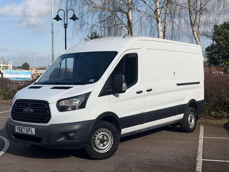 Used Ford Transit 130 HP (95 kW) 2017 White Van