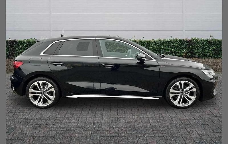 New Audi A3 S-Line 113 HP (83 kW) 2025 Black Hatchback