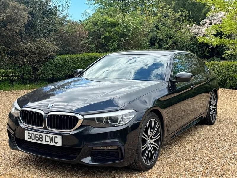 Begagnad BMW 530e M Sport 2018 Svart Sedan
