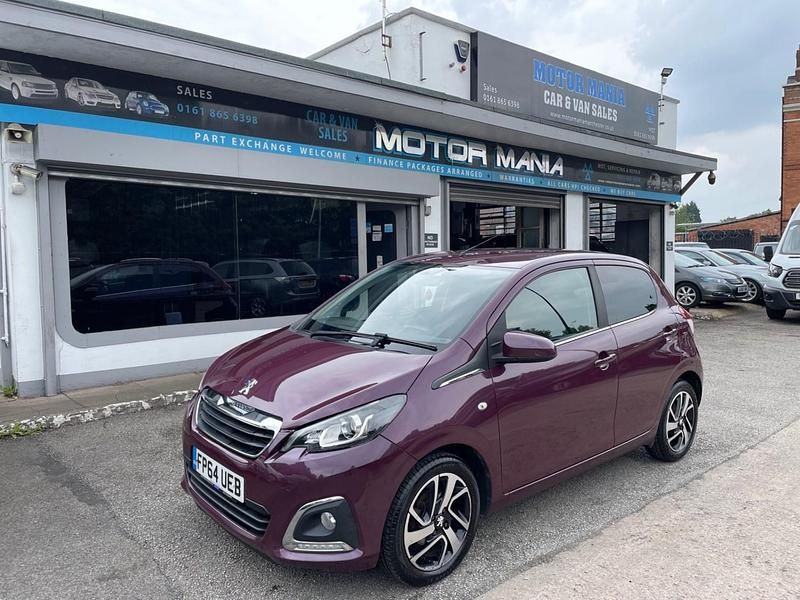 Used Peugeot 108 Allure 82 HP (60 kW) 2014 Purple Hatchback