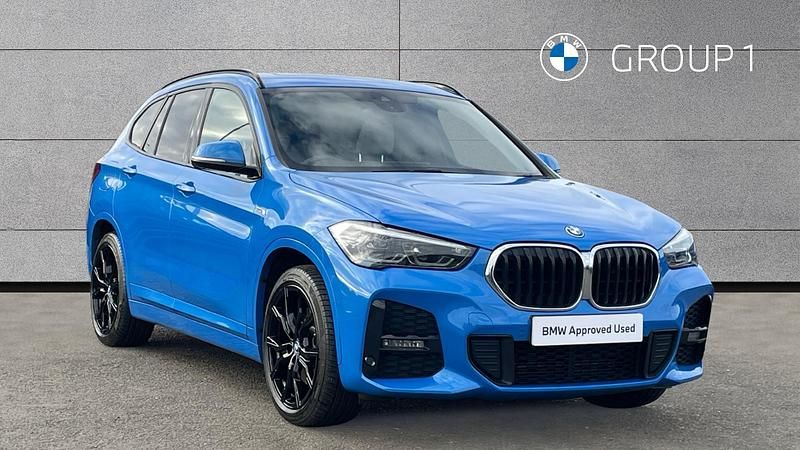 Blue Used 2022 BMW X1 M Sport SUV | £21,050 (Fair price) - Image 1/4