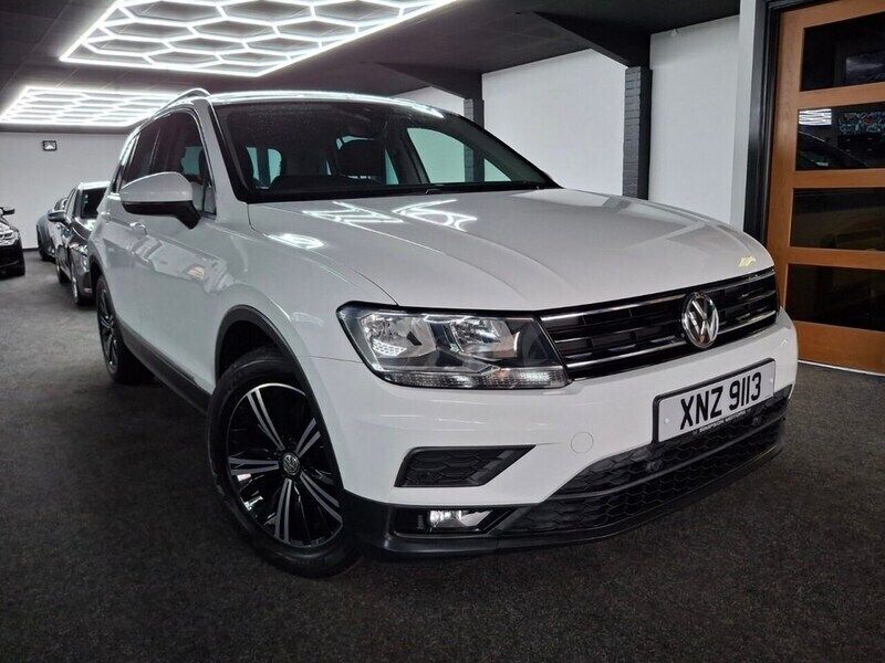 White Used 2018 VW Tiguan SE SUV | £14,495 (Good price) - Image 1/4