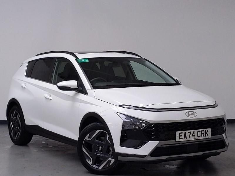White Used 2024 Hyundai Bayon Ultimate SUV | £18,998 (A bit pricey) - Image 1/4