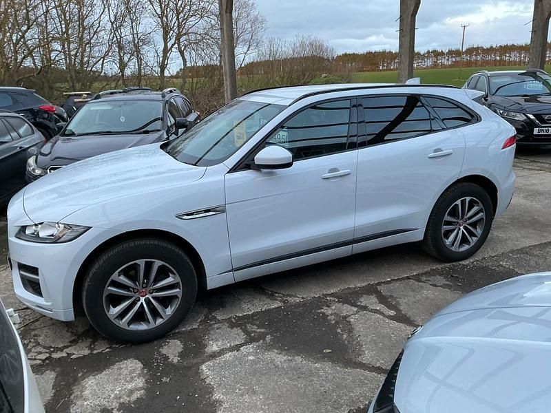Used Jaguar F-Pace R-Sport 2017 White SUV