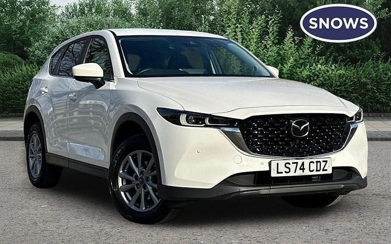 Used Mazda CX-5 Center-Line 165 HP (121 kW) 2024 Arctic white SUV