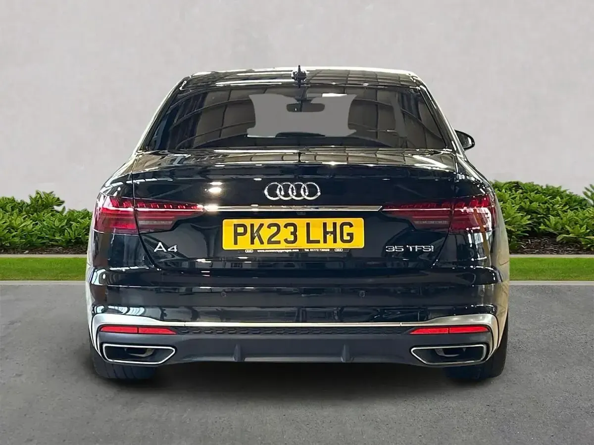 Used Audi A4 S-Line 147 HP (108 kW) 2023 Black Sedan