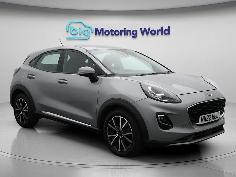 Silver Used 2022 Ford Puma Titanium Hatchback | £14,600 (Super price) - Image 1/4