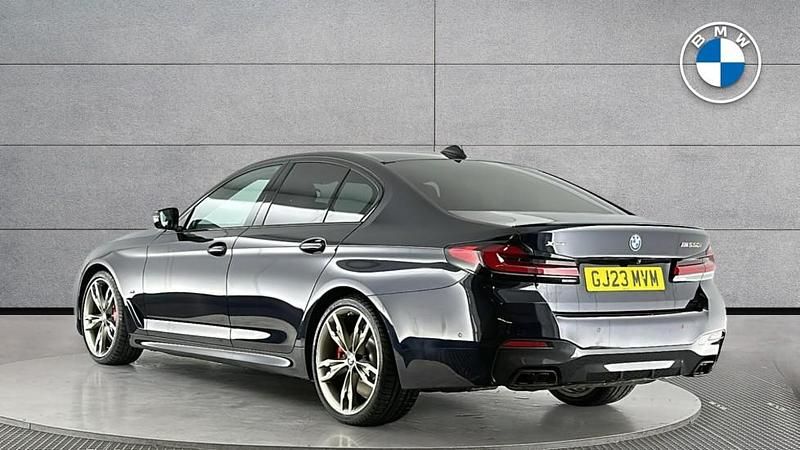 Used BMW M550 Comfort Edition 523 HP (384 kW) 2023 Black Sedan