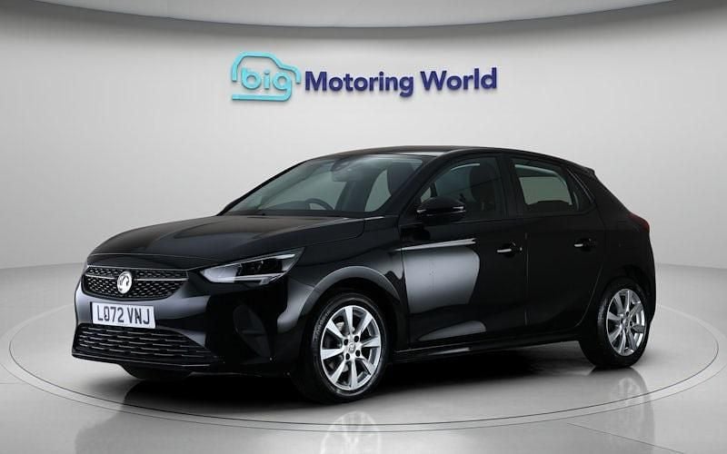 Used Vauxhall Corsa Design Edition 75 HP (55 kW) 2022 Black Hatchback