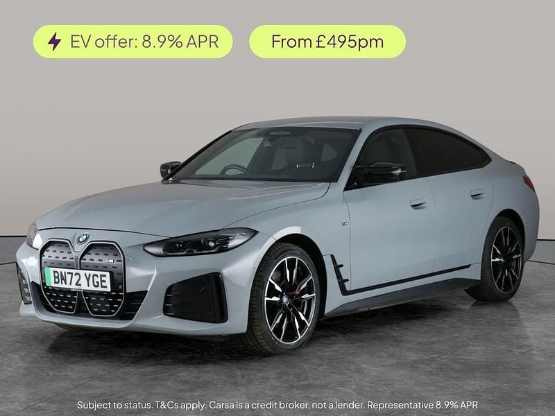 Grey Used 2022 BMW i4 Comfort Edition Sedan | £31,306 (Good price) - Image 1/3