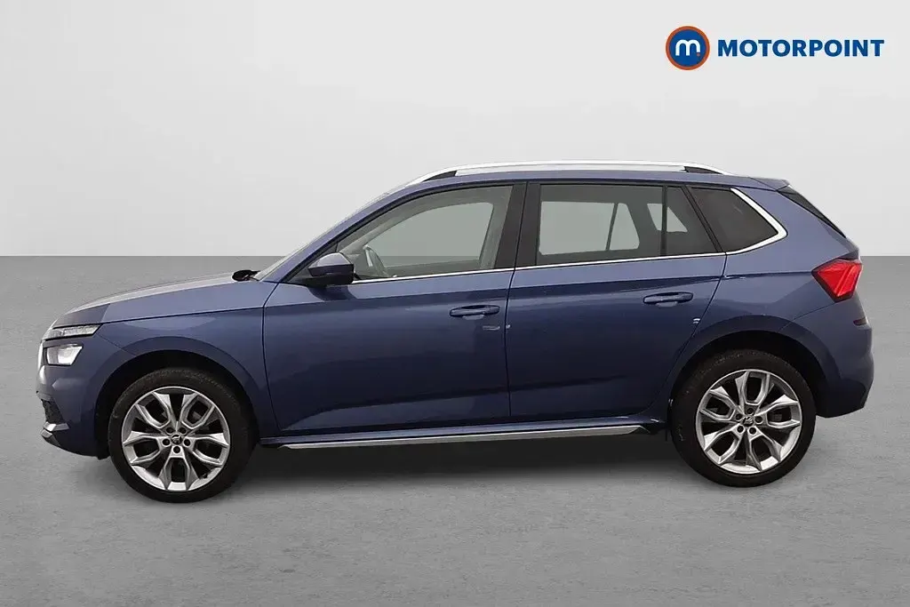 Usado Skoda Kamiq SE L 116 HP (85 kW) 2020 Azul SUV