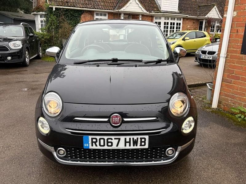 Used Fiat 500 Lounge 69 HP (50 kW) 2017 Black Hatchback