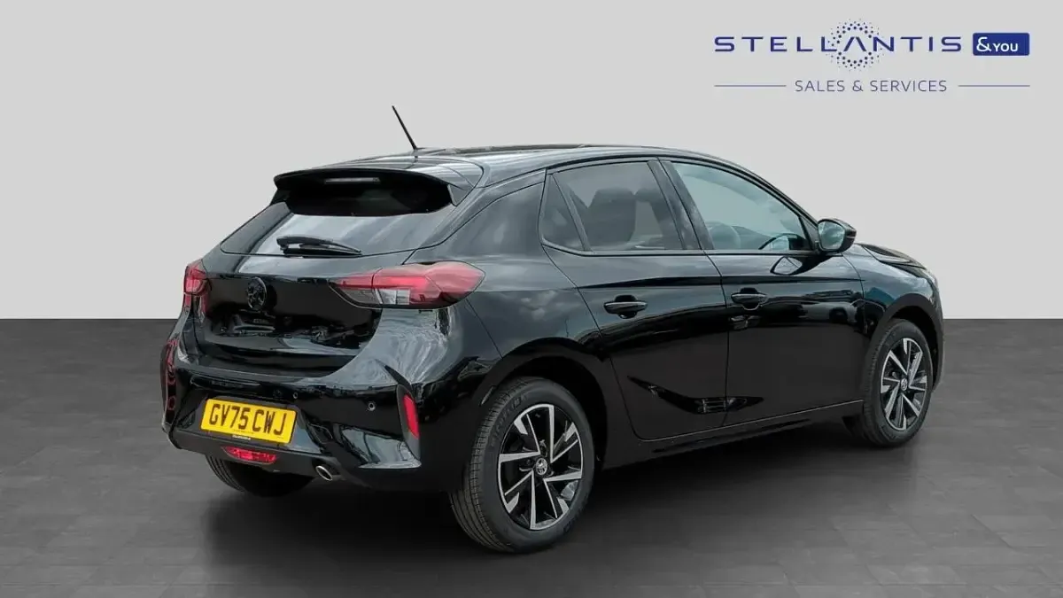 New Vauxhall Corsa S 99 HP (72 kW) 2025 Black Hatchback