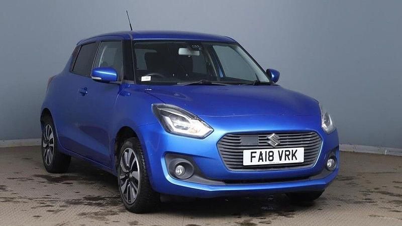 Used Suzuki Swift SZ5 90 HP (66 kW) 2018 Blue Hatchback