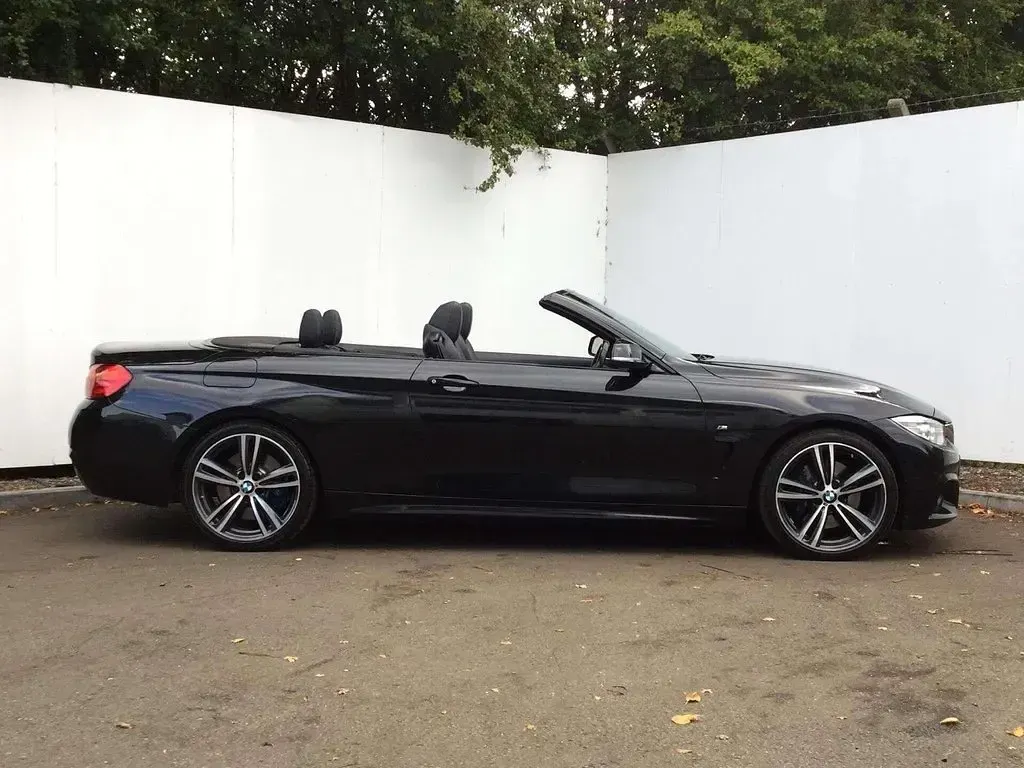 Used BMW 420 Cabriolet M Sport 190 HP (139 kW) 2016 Black Cabriolet
