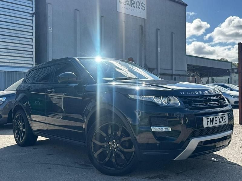 Black Used 2015 Land Rover Range Rover evoque Dynamic Estate | £10,300 (Fair price) - Image 1/4