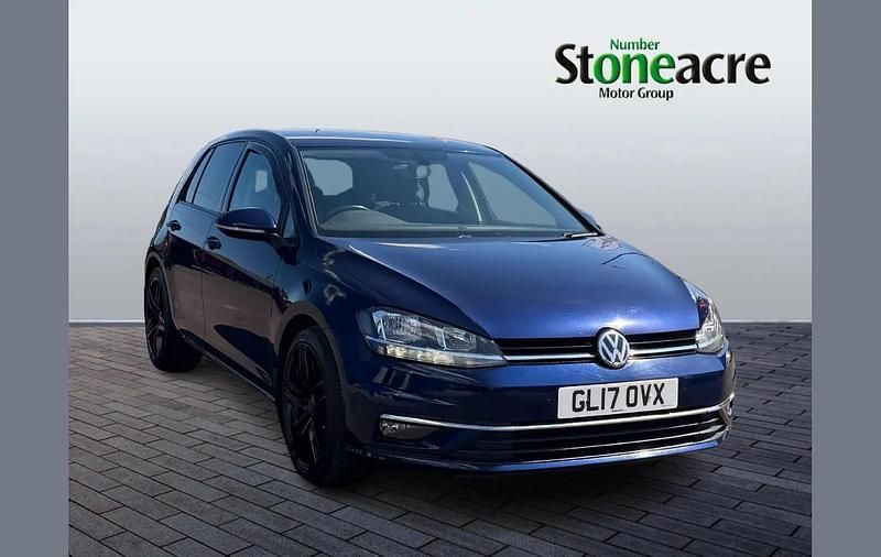 Begagnad VW Golf VII GT 150 HK (110 kW) 2017 Blå Halvkombi