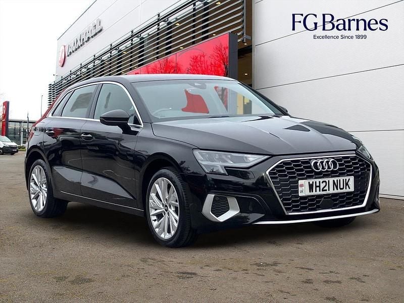 Black Used 2021 Audi A3 e-tron Sport Hatchback | £17,799 (Fair price) - Image 1/3