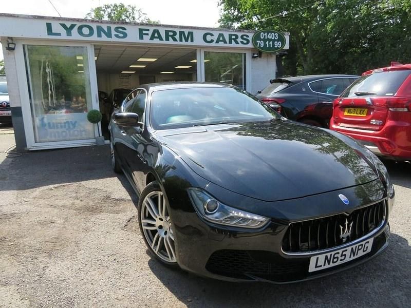 Black Used 2015 Maserati Ghibli Coupe | £15,995 - Image 1/4