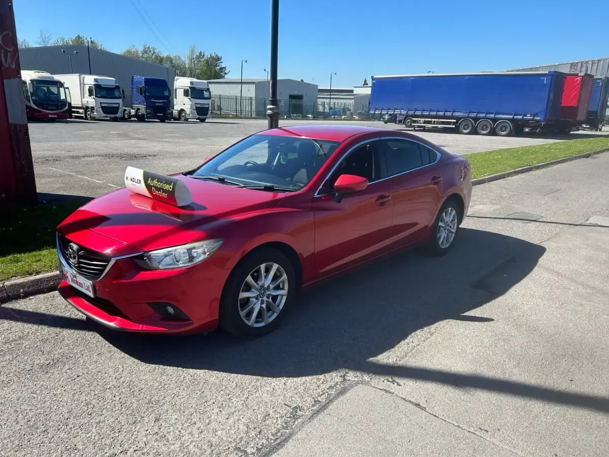 Begagnad Mazda 6 150 HK (110 kW) 2014 Röd Sedan