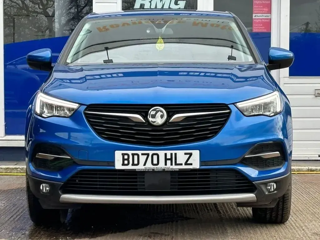 Used Vauxhall Grandland X 129 HP (94 kW) 2020 Blue SUV